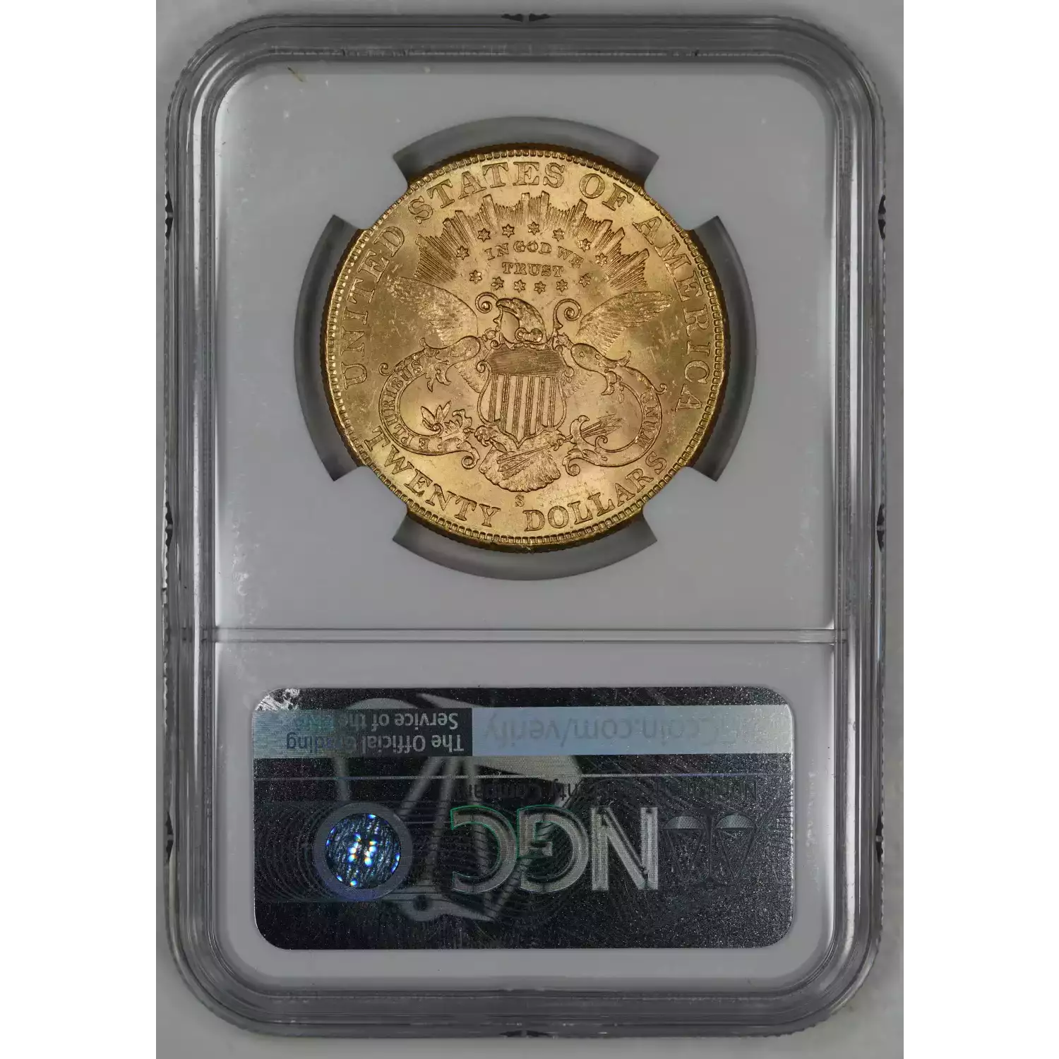 1905 SAN FRANCISCO Double Eagles Liberty Head NGC MS 62 Kearney Coin