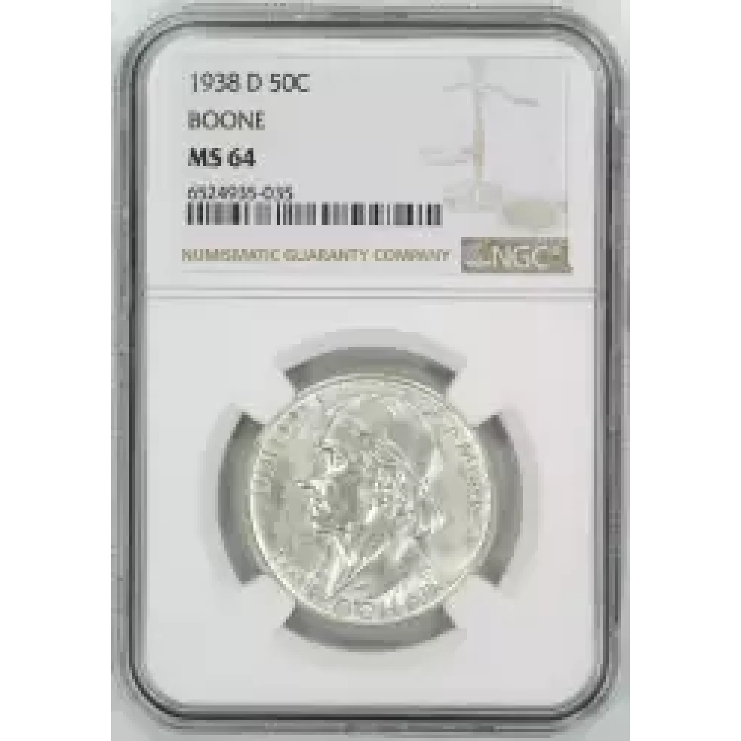 Denver Classic Commemorative Daniel Boone Bicentennial Ngc Ms