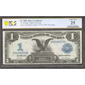 $1 1899 Blue Silver Certificates 230