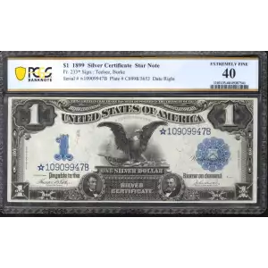 $1 1899 Blue Silver Certificates 233*