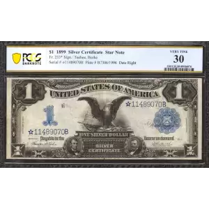 $1 1899 Blue Silver Certificates 233*