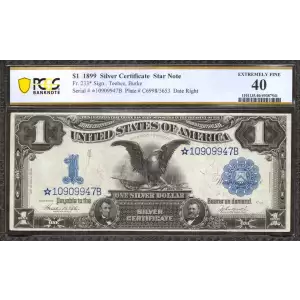 $1 1899 Blue Silver Certificates 233*