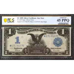$1 1899 Blue Silver Certificates 235*