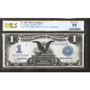 $1 1899 Blue Silver Certificates 236