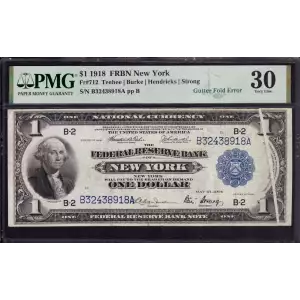 $1 1918  Federal Reserve Bank Notes 712