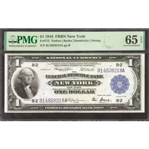 $1 1918  Federal Reserve Bank Notes 712