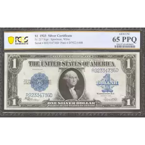 $1 1923 Blue Silver Certificates 237