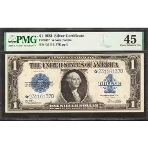 $1 1923 Blue Silver Certificates 238*