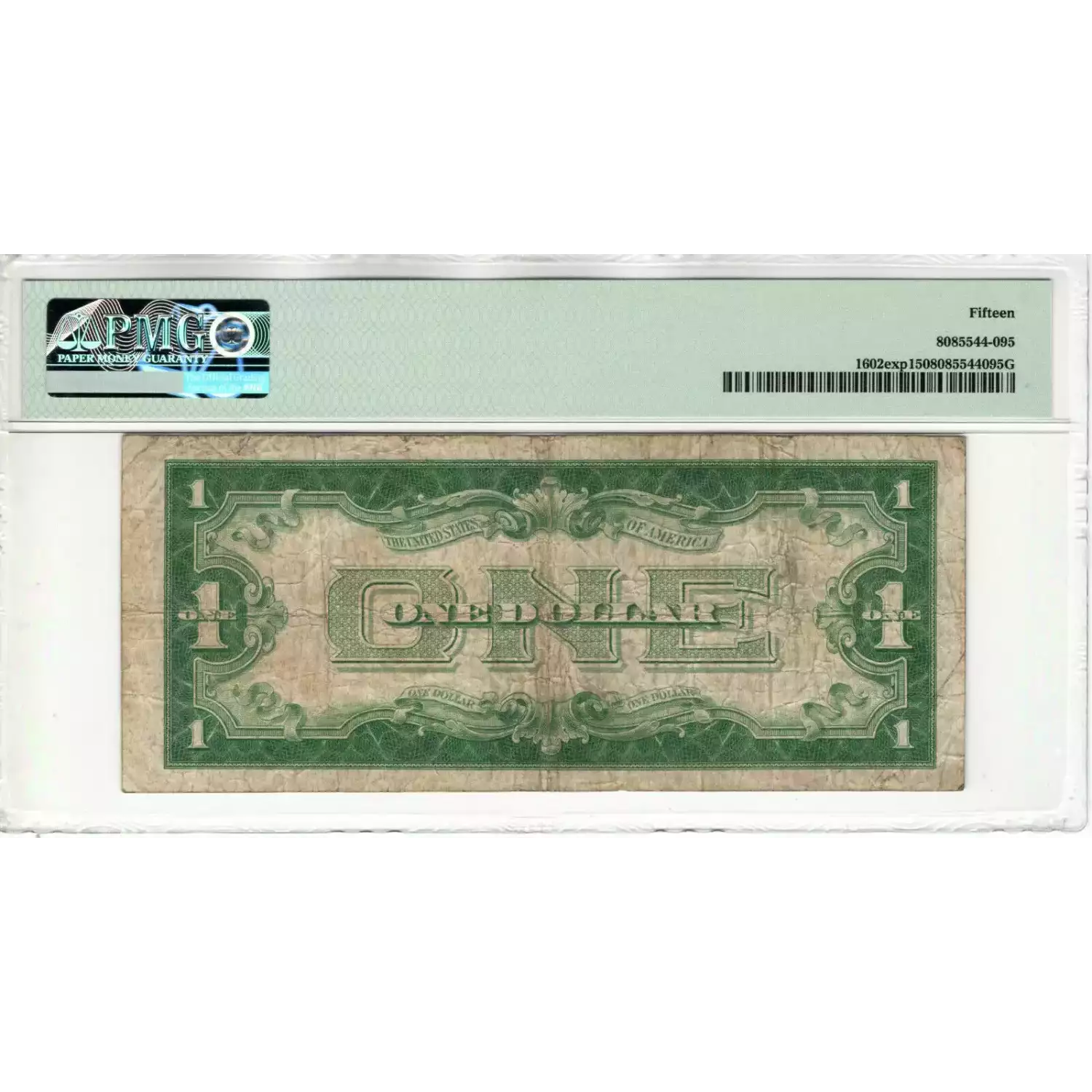 $1 1928-B blue seal. Small Silver Certificates 1602 (2)