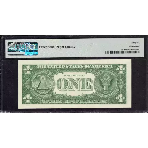 $1 1957 blue seal. Small Silver Certificates 1619 (2)