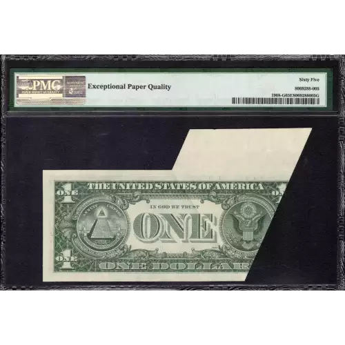 $1 1974 Green seal. Small Size $1 Federal Reserve Notes 1908-G (2)