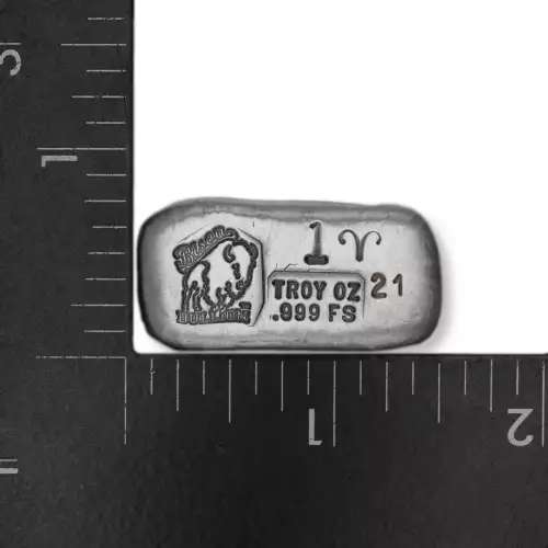 1 Troy Ounce Silver Bar - Aries 2021 (5)