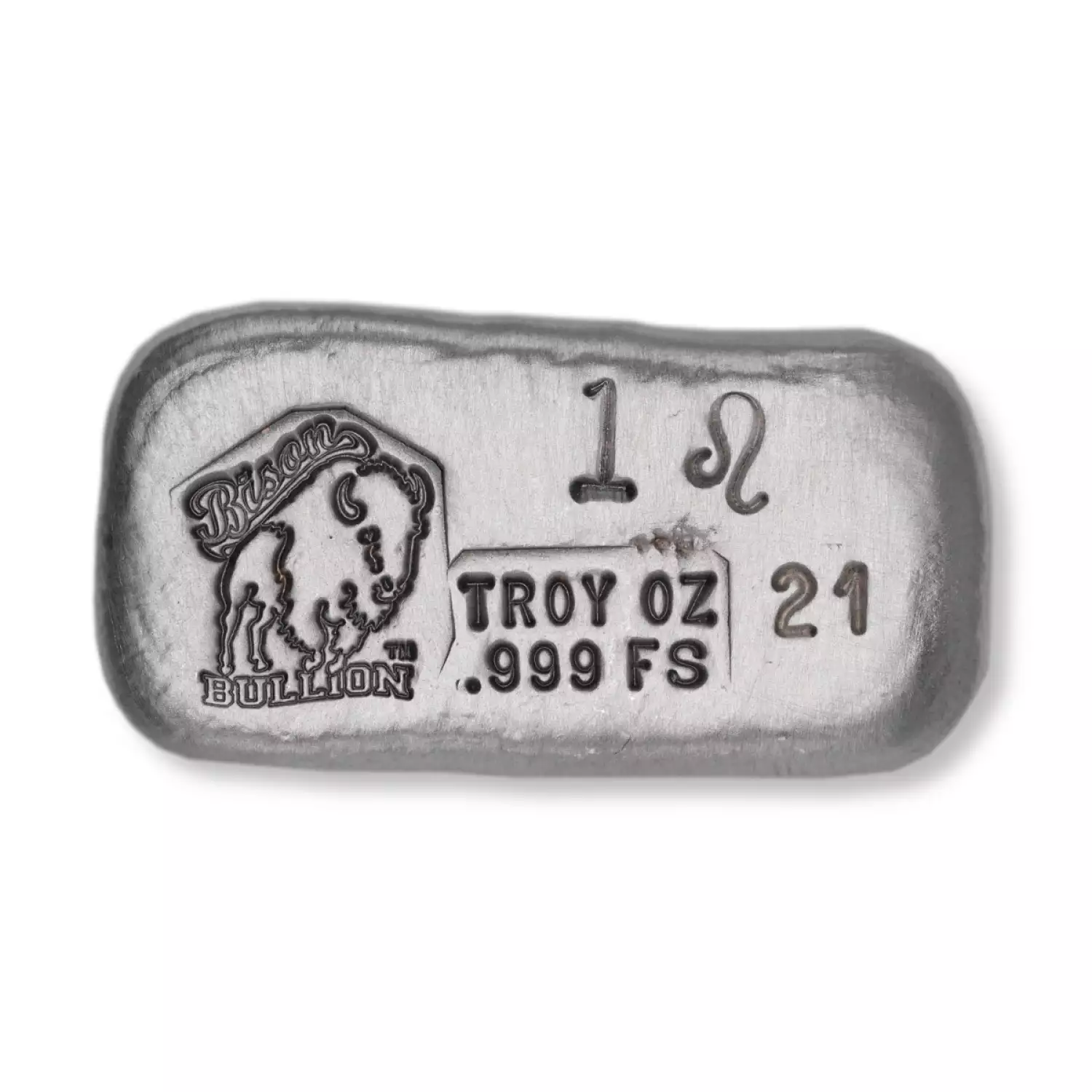 1 Troy Ounce Silver Bar - Leo 2021 (2)