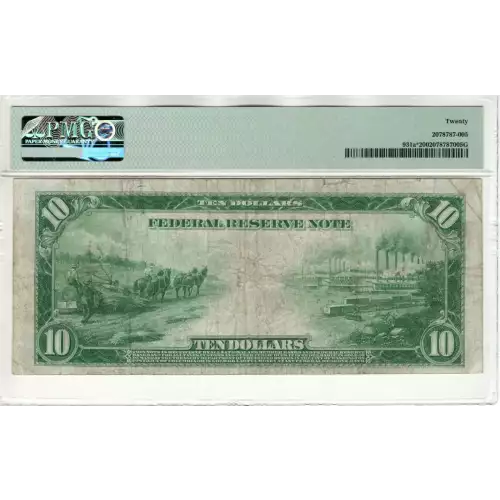 $10 1914 Red Seal Federal Reserve Notes 931A* (2)