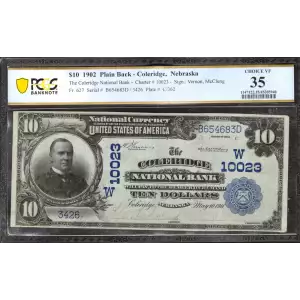 $10  Blue Seal Third Charter Period 627