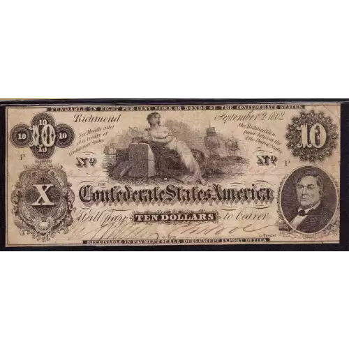 $10   Issues of the Confederate States of America CS-46 (3)