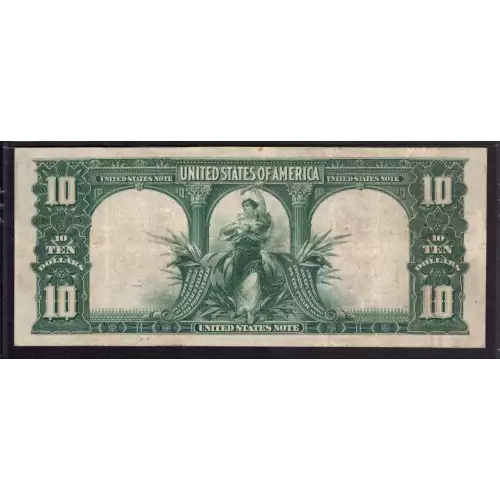 $10  Small Red, scalloped Legal Tender Issues 121m* (4)