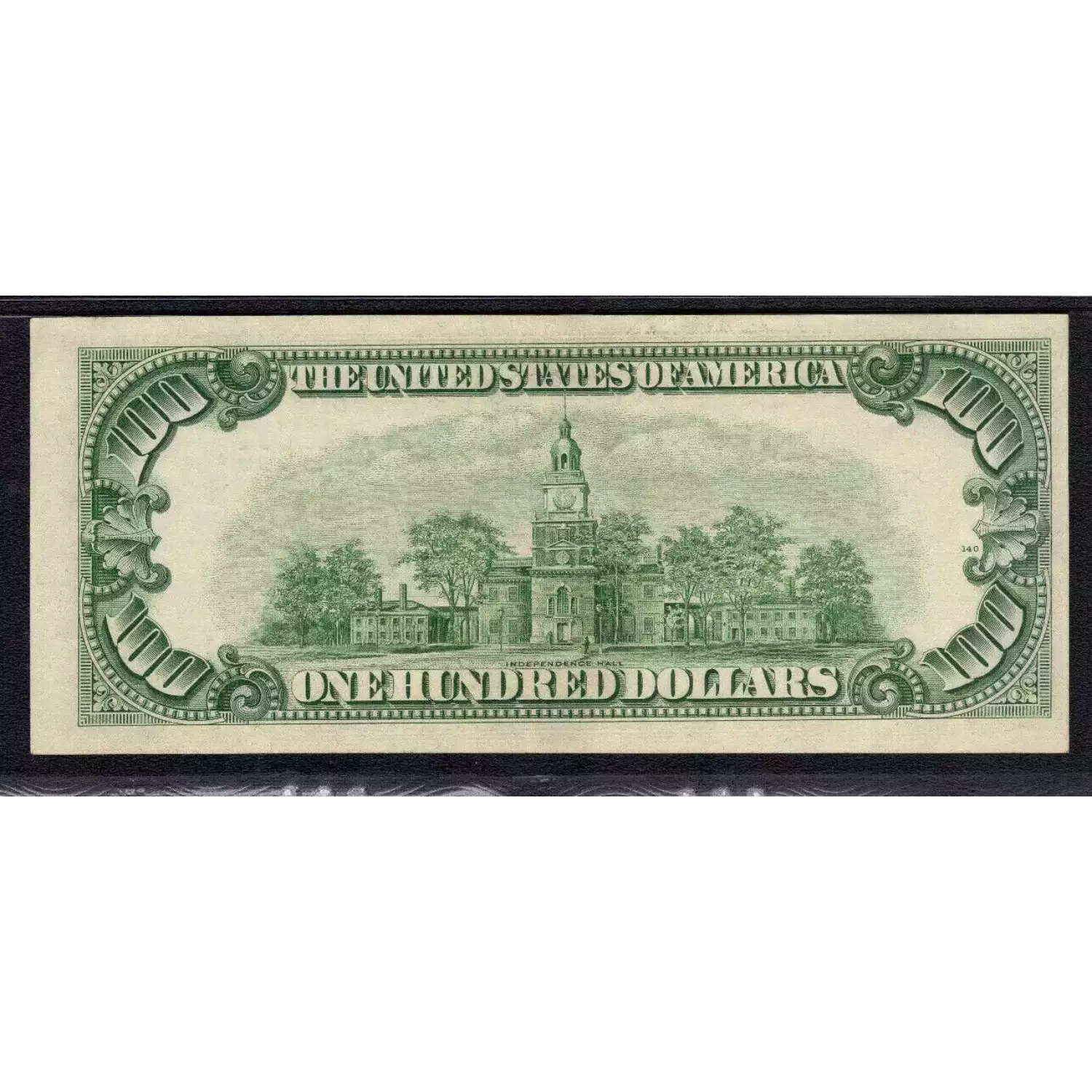 $100 1950-D.  Small Size $100 Federal Reserve Notes 2161-A* (4)