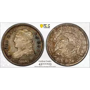 1837 H10C Capped Bust, Large 5C