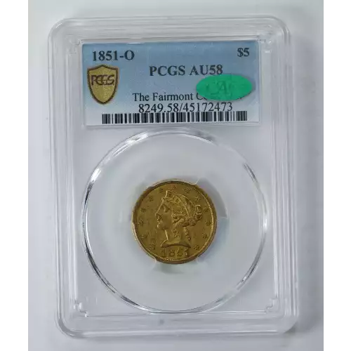 1851-O $5 (5)
