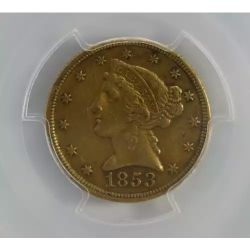 1853-C $5 (2)