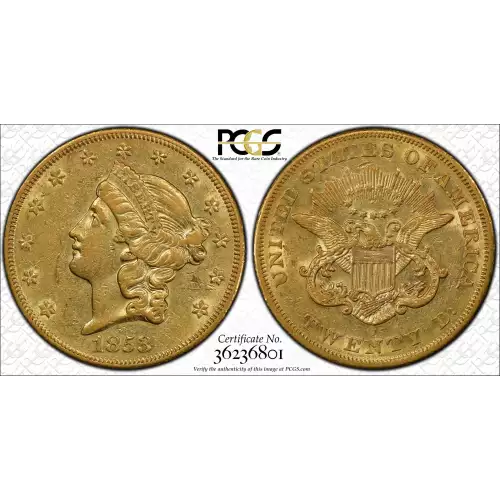 1853-O $20