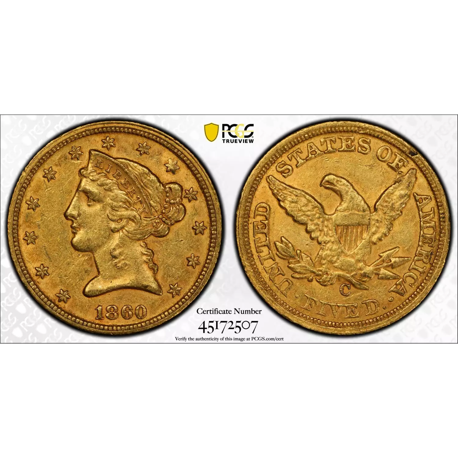 1860-C $5