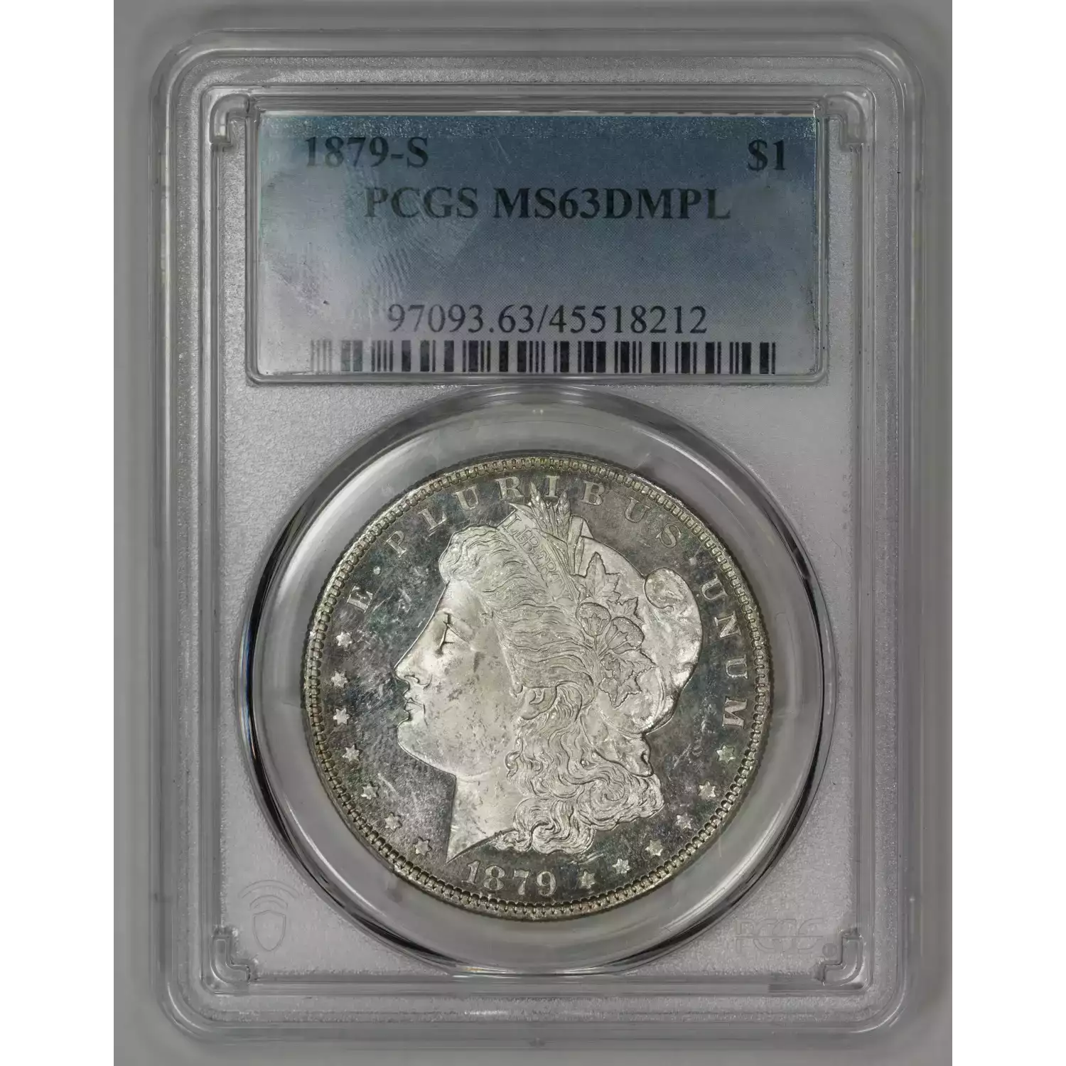 1879-S $1, DMPL