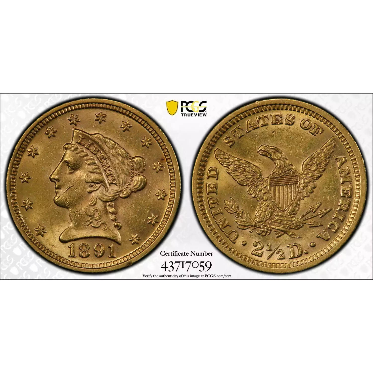 1891 $2.50