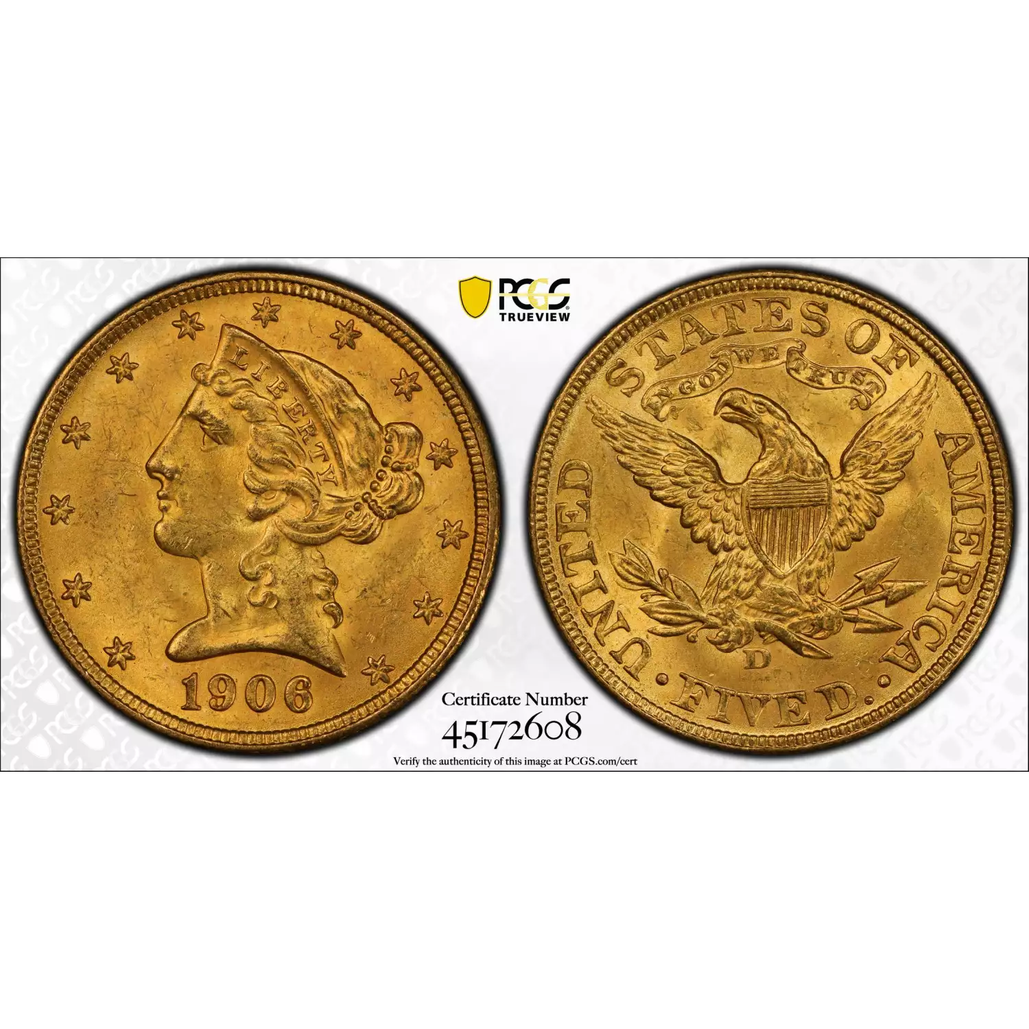 1906-D $5