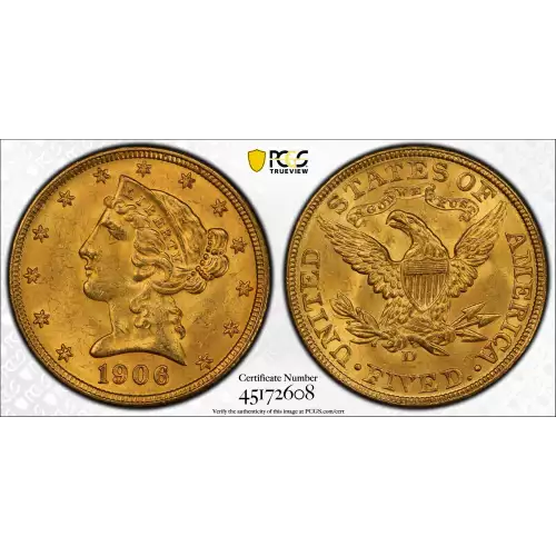 1906-D $5