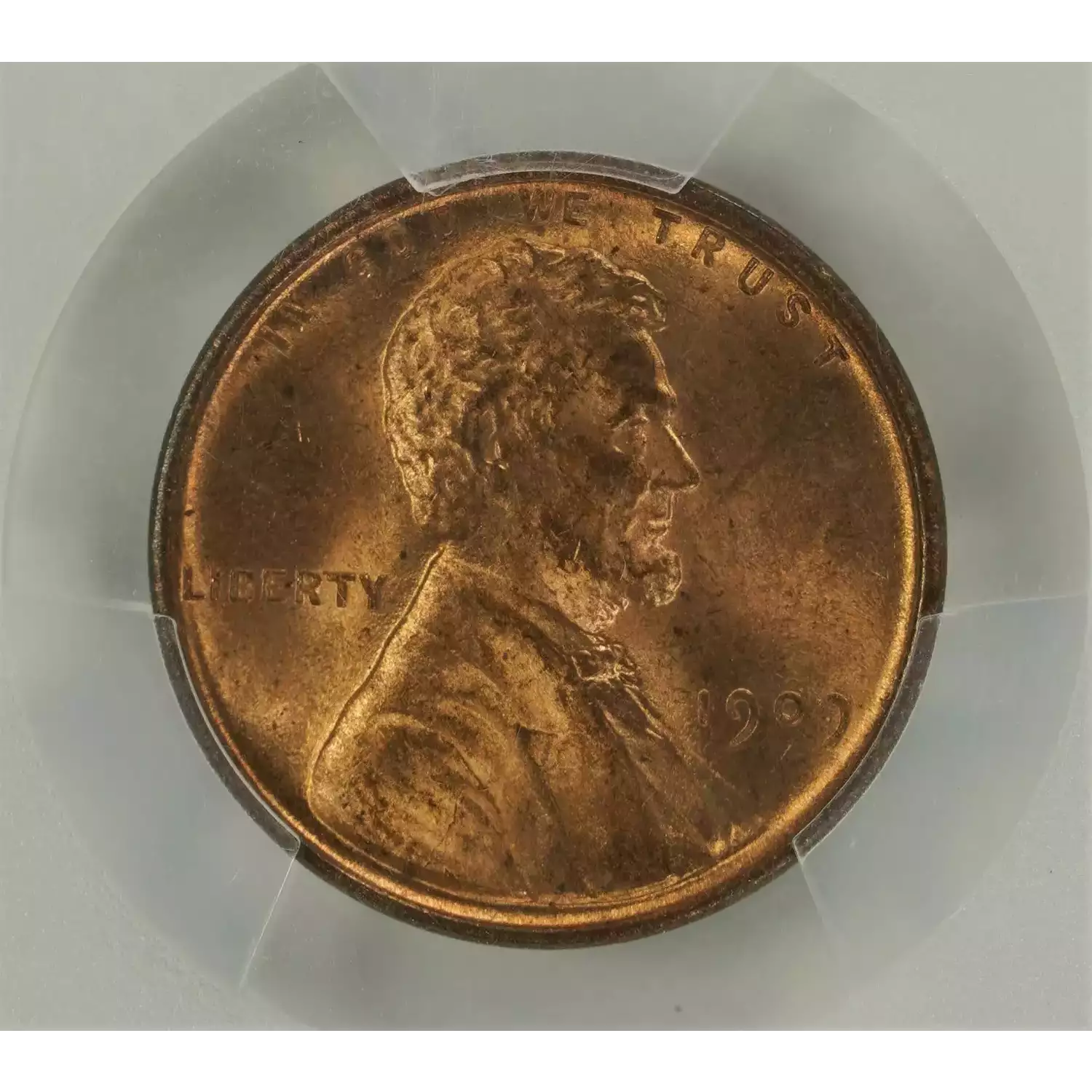 1909 S VDB 1C Lincoln Wheat Cent PCGS MS 65 RD Full Red