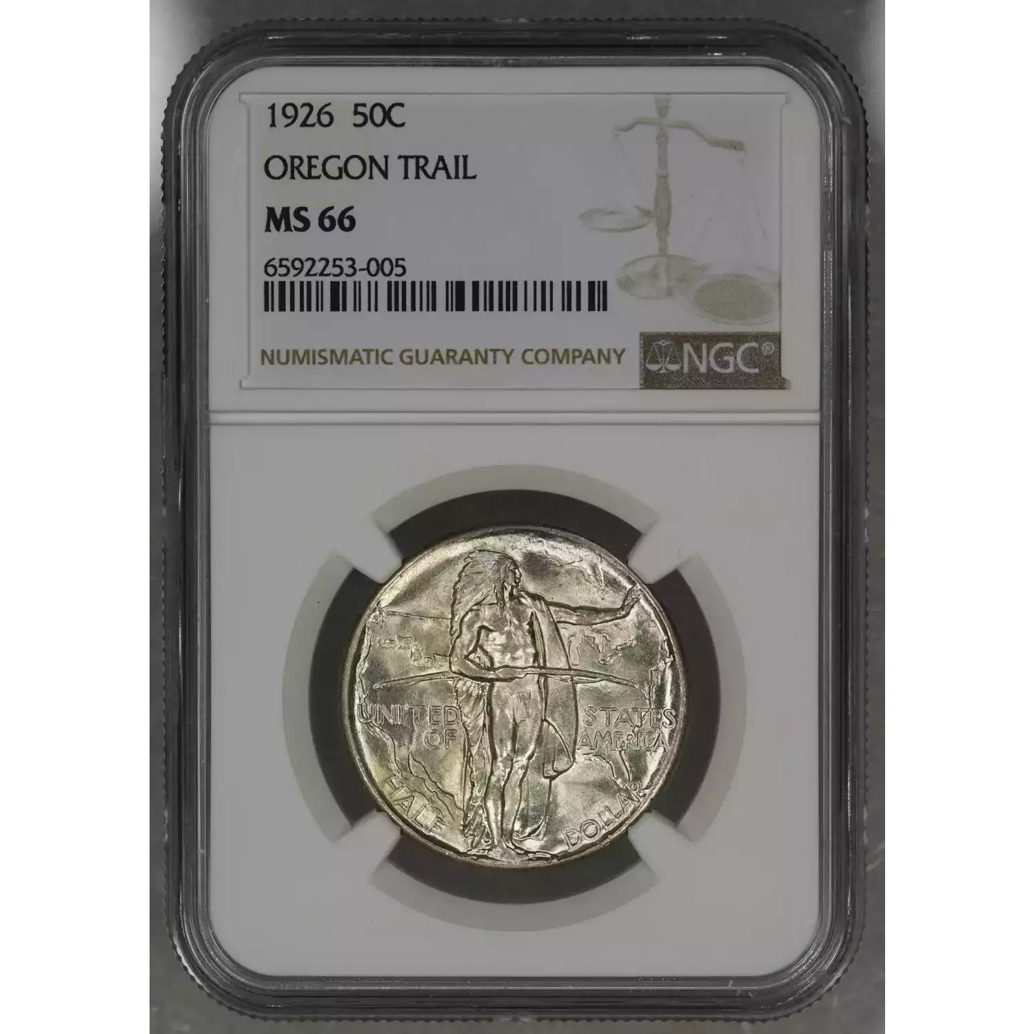 1926-PHILADELPHIA Classic Commemorative Oregon Trail Memorial NGC MS-66 ...