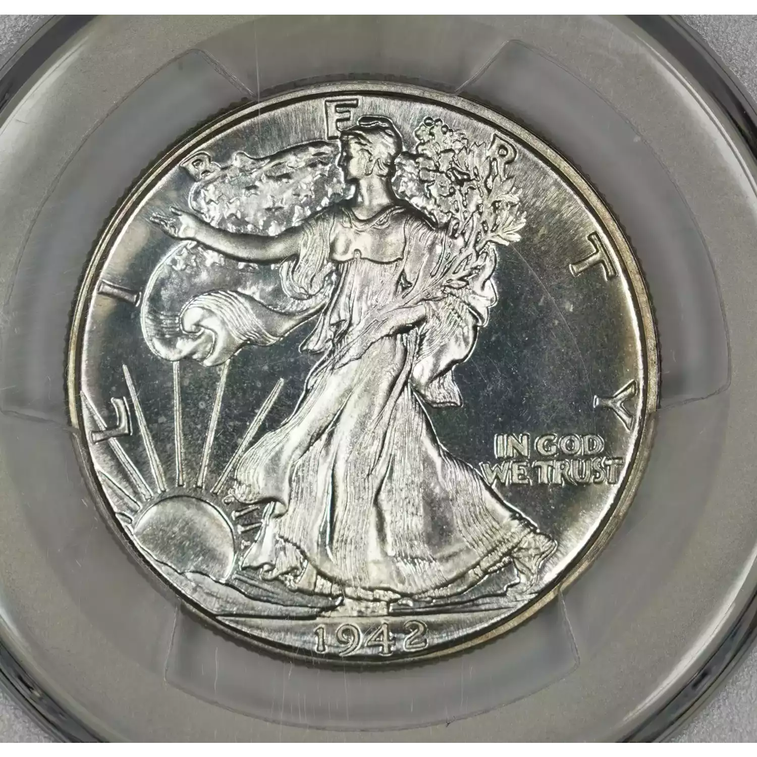 1942-PHILADELPHIA Half Dollars Liberty Walking PCGS PR-66 - Kearney ...