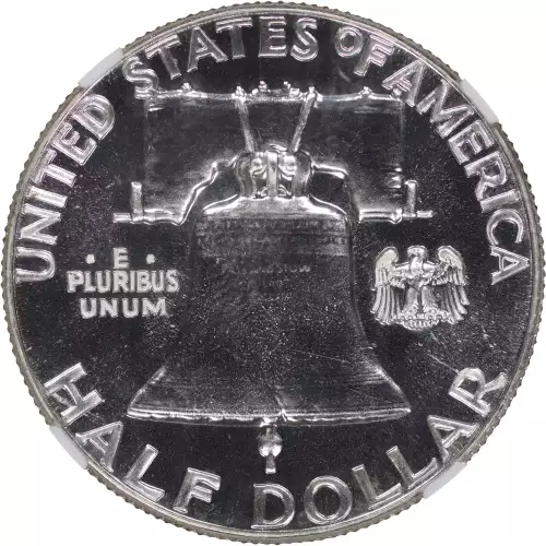 1957 Proof 50c Silver Franklin Half Dollar NGC PF 67 