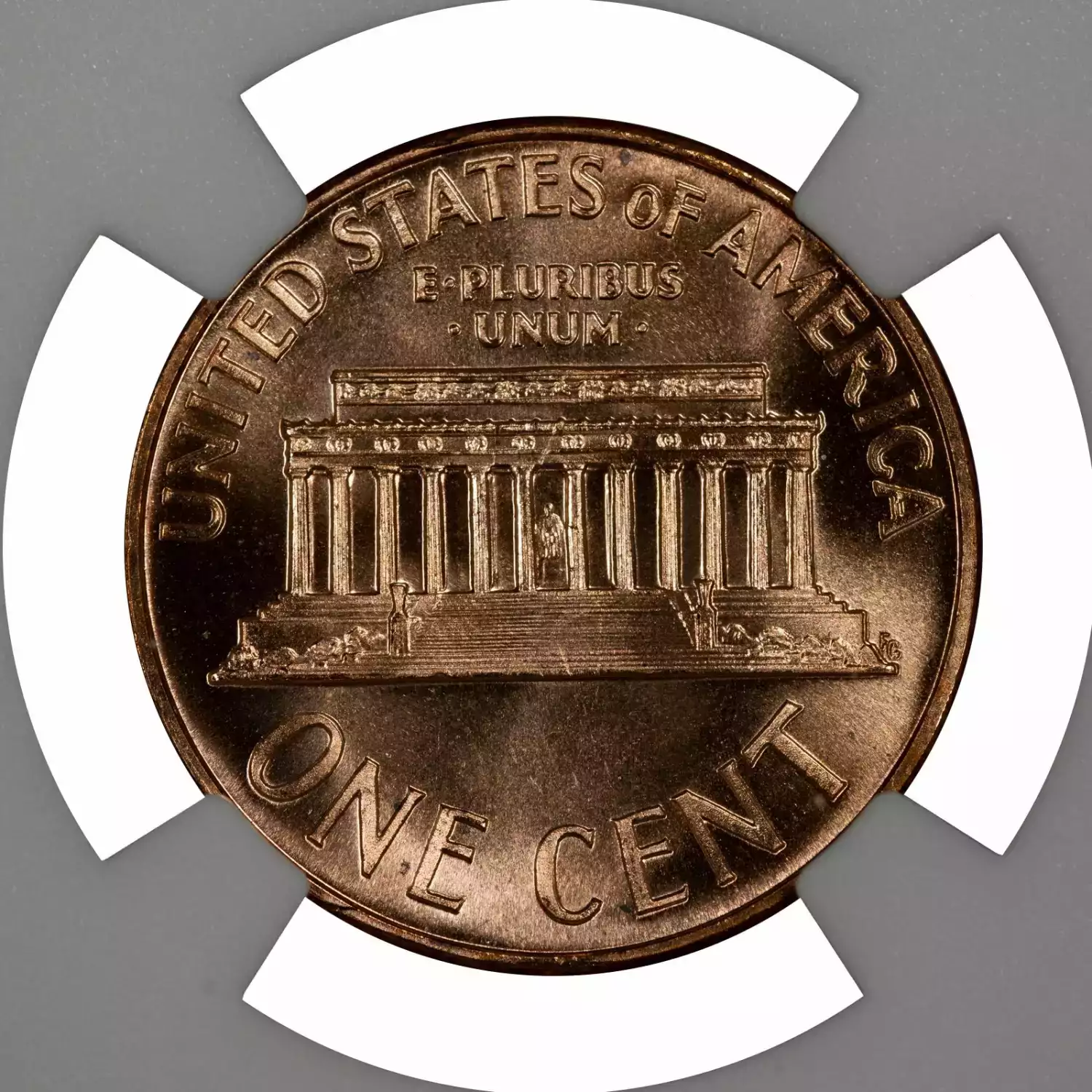 1965 SMS LINCOLN MEMORIAL CENT PENNY 1C NGC CERTIFIED MS 67 RD (3)