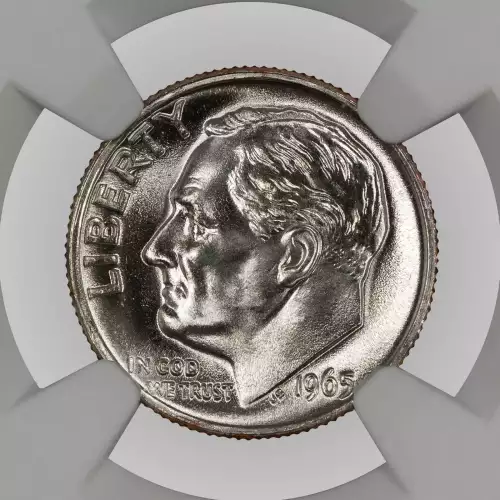 1965 SMS ROOSEVELT DIME 10C NGC CERTIFIED MS 68 (2)