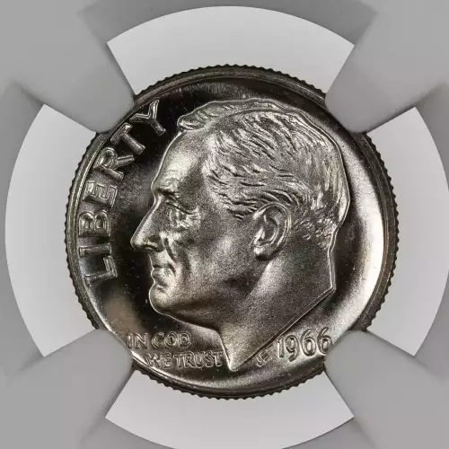 1966 SMS ROOSEVELT DIME 10C NGC CERTIFIED MS 67 (2)