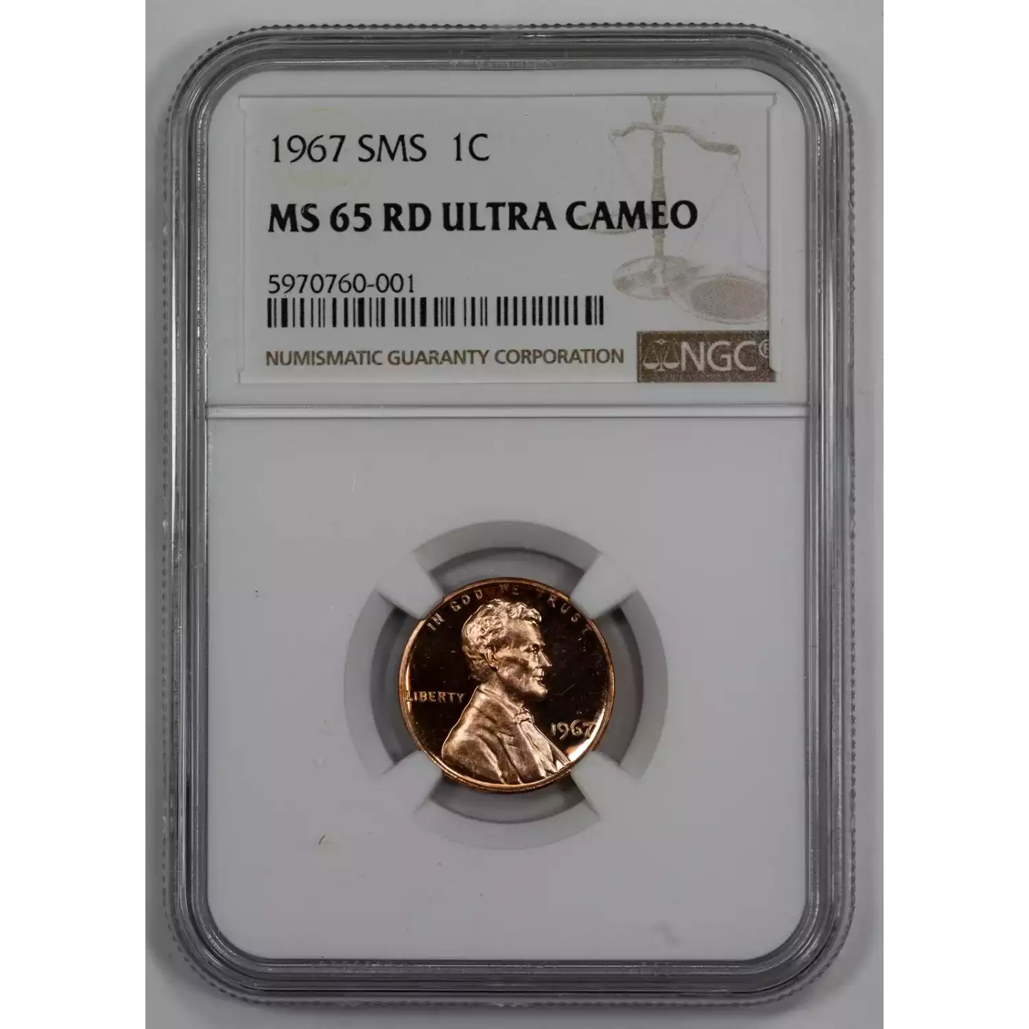 1967 SMS  RD ULTRA CAMEO