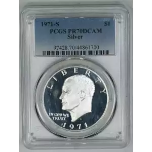 1971-S $1 Silver, DCAM (3)