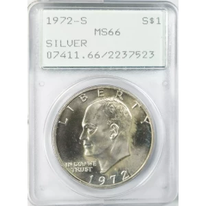 1972-S $1 Silver (4)