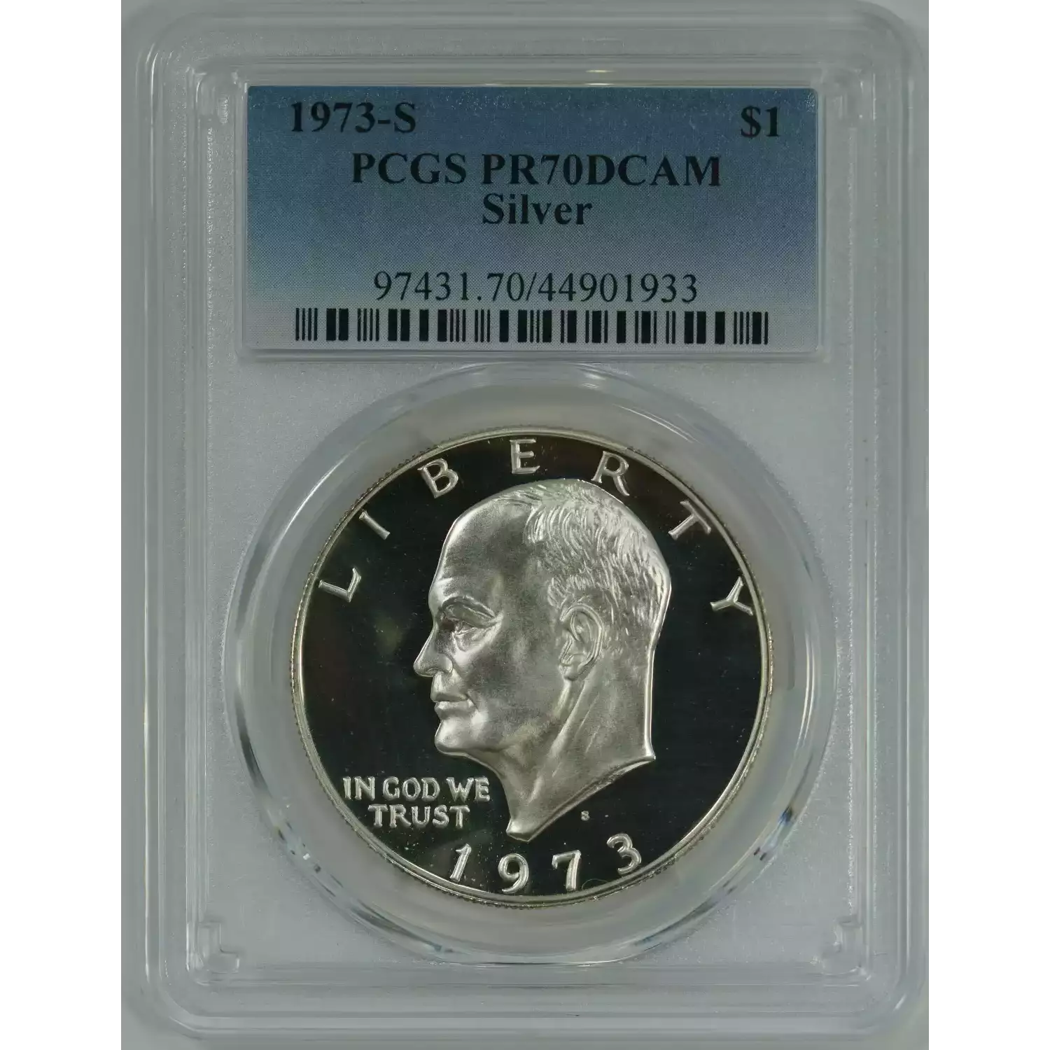 1973-S $1 Silver, DCAM (5)