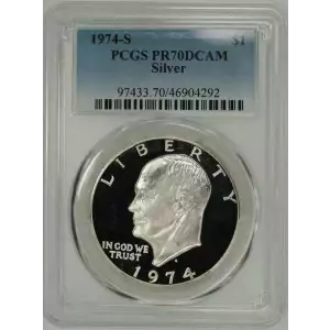 1974-S $1 Silver, DCAM (3)