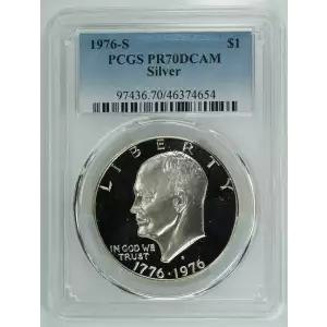 1976-S $1 Silver, DCAM (4)
