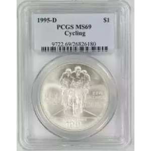 1995-D $1 Cycling