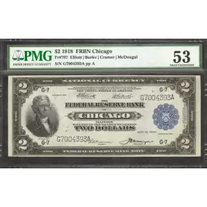 $2 1918  Federal Reserve Bank Notes 767