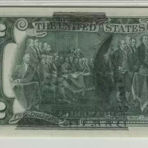 $2 1976 Green seal Small Size $2 Federal Reserve Notes 1935-D