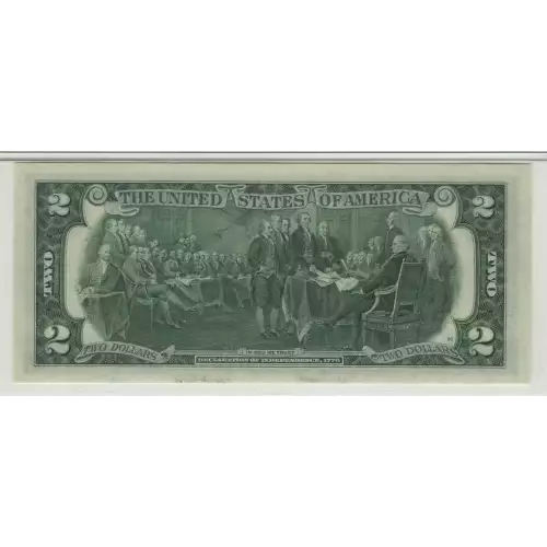 $2 1976 Green seal Small Size $2 Federal Reserve Notes 1935-J* (4)