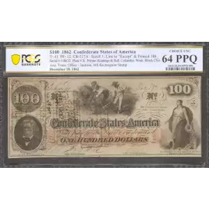 $2 Series 88-171 Face plate number left of portrait Type 2; Red Seal Legal Tender Issues 41