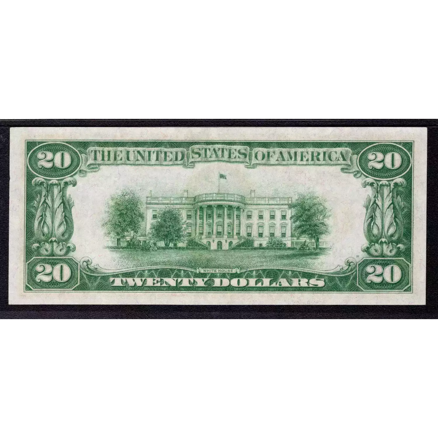 $20 1928-B. Green seal. Small Size $20 Federal Reserve Notes 2052-G (4)